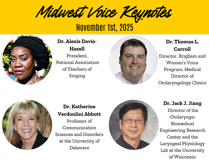 keynote speakers as listed in the text